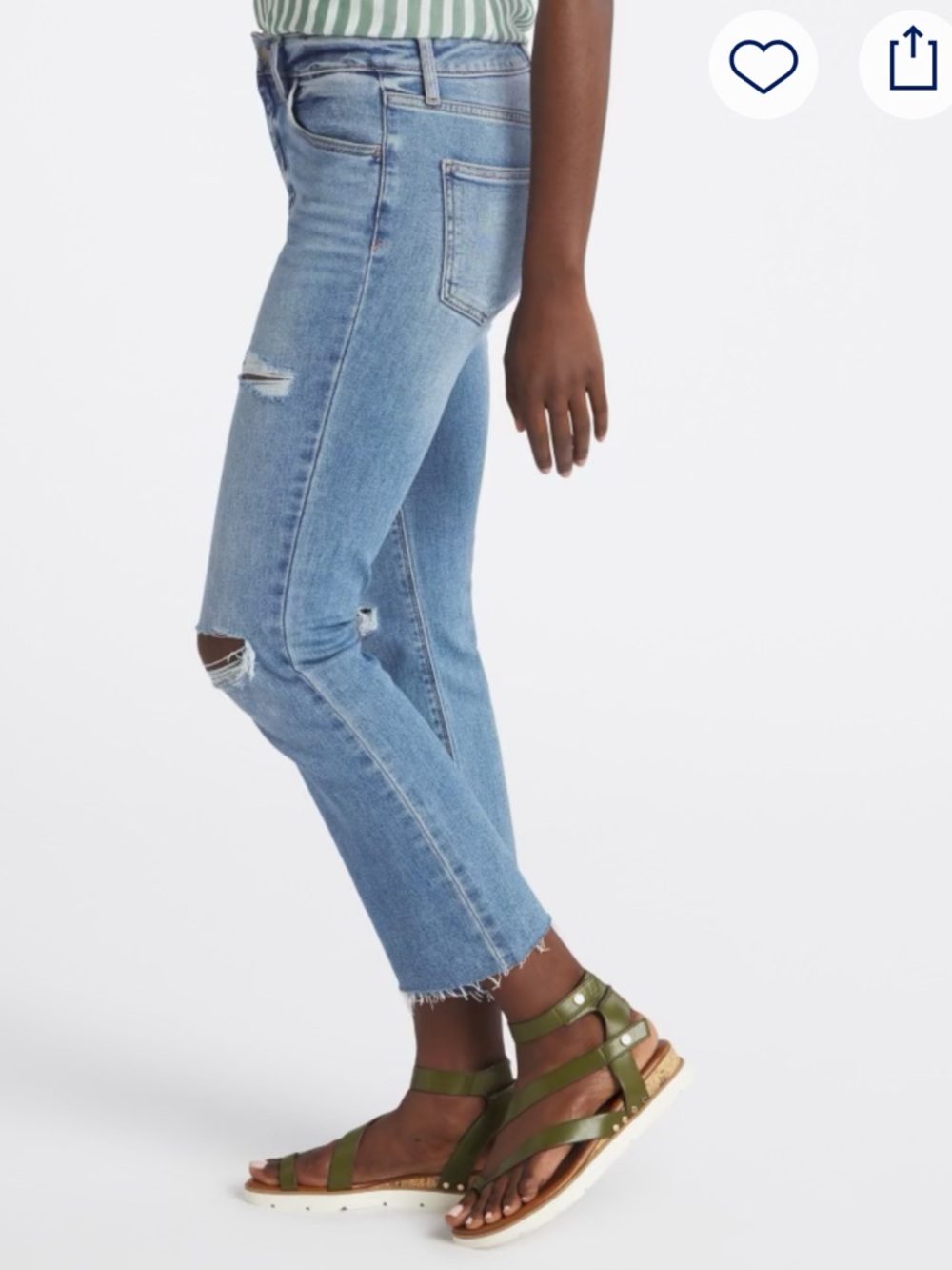 Studio Blue Emery High Rise Cropped
Bootcut Jean size 12 26” inseam - Picture 3 of 12